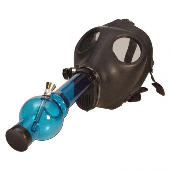 GB0057-Airtight Gas Mask with Acrylic Pipe [FOR TOBACCO USE ONLY]